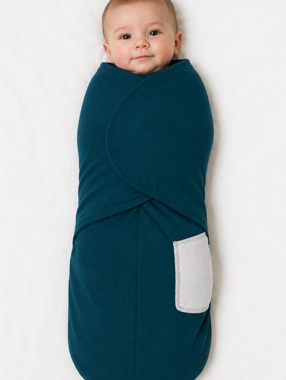 TOTBASIC Baby Swaddle Blanket XS 0-3 Months 1.0 TOG Dark Teal New